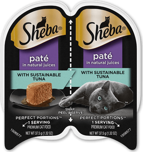 Sheba Premium Paté Delectable Tuna Entrée